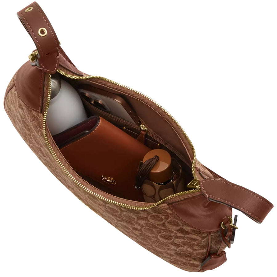 Coach Ella Shoulder Bag In Signature Chenille