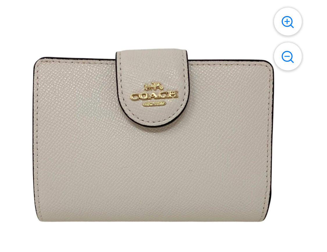 COACH MEDIUM CORNER ZIP WALLET