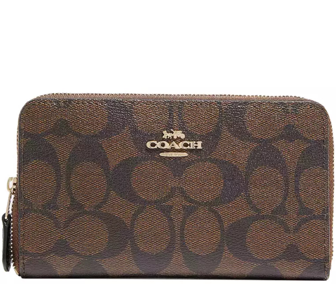 COACH ブラウンレザー手袋 6 1/2 公式】コーチアウトレット | レザー