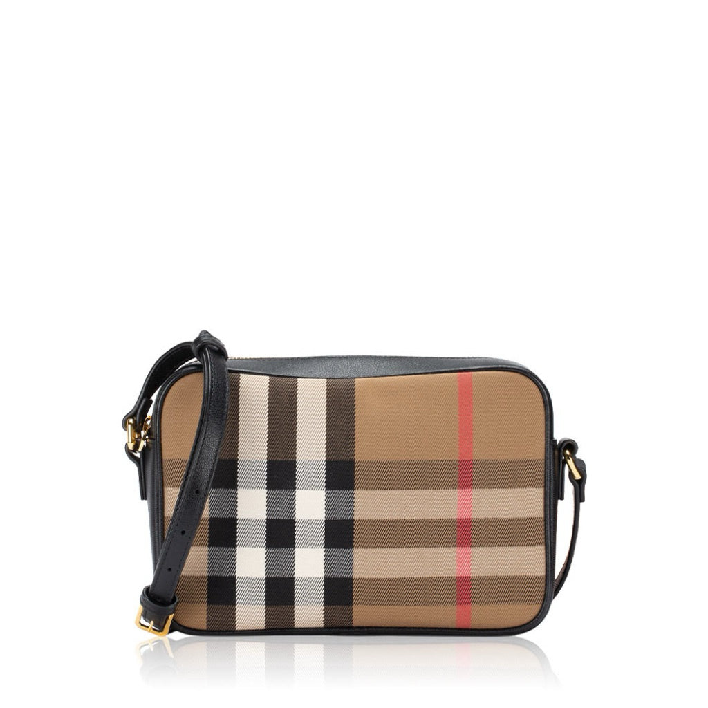 BURBERRY Giant Check Large Crossbody Bag – luxebags