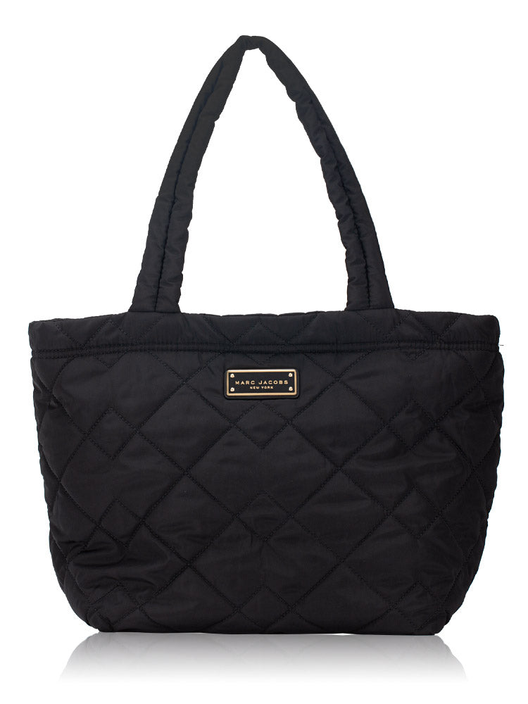 Marc Jacobs Quilted Nylon Medium Tote Black M0016680