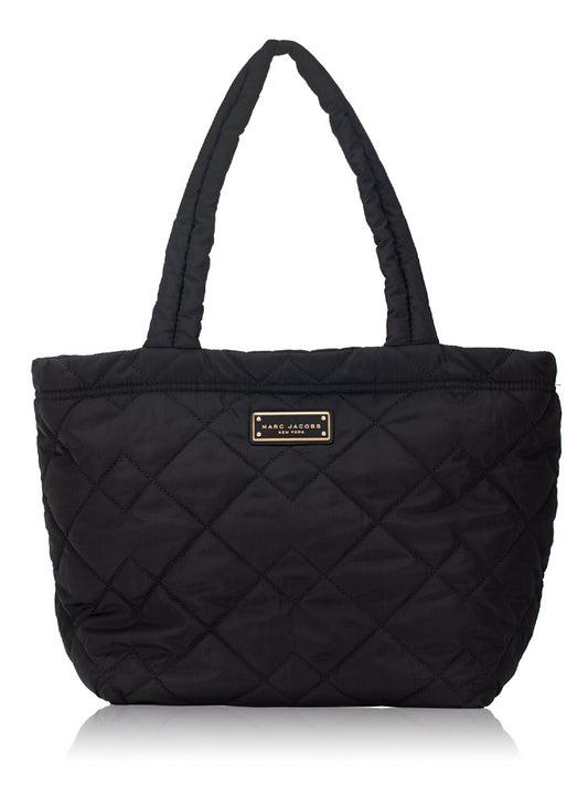 Marc Jacobs Quilted Nylon Medium Tote Black M0016680