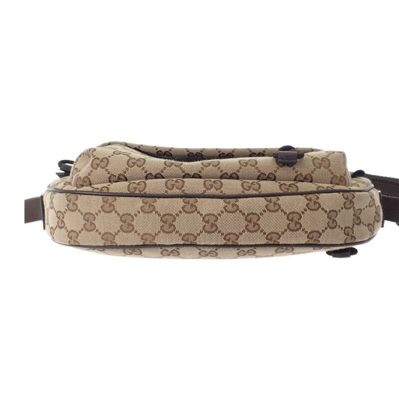 GUCCI GG Small Crossbody Bag Body bag GG canvas Beige Unisex