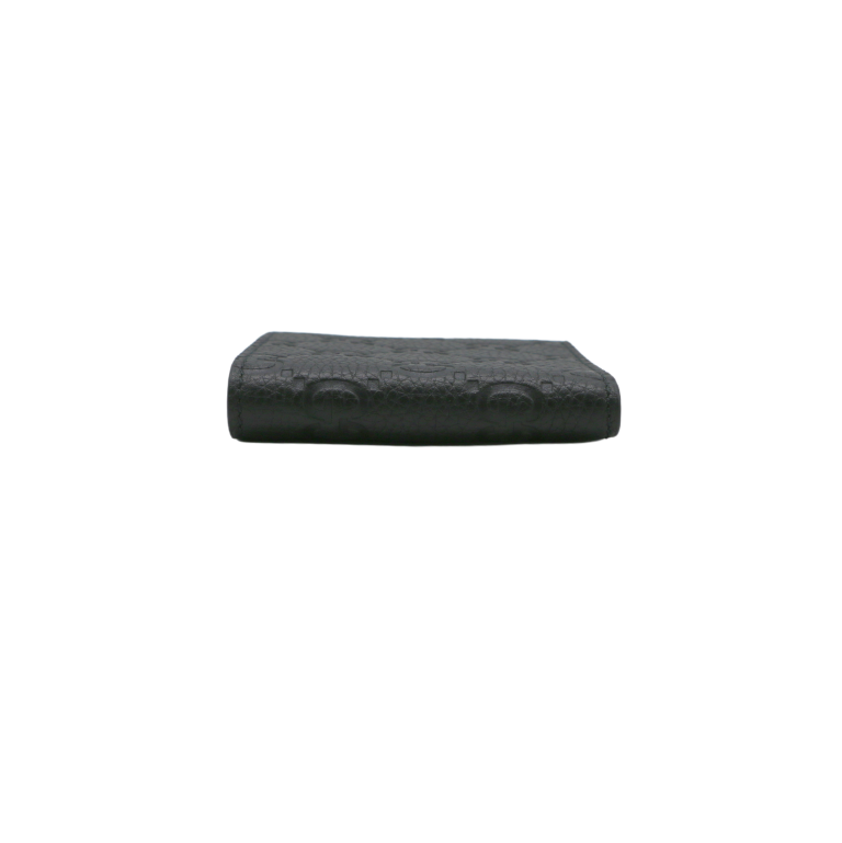 Gucci GG Embossed Leather Black Wallet