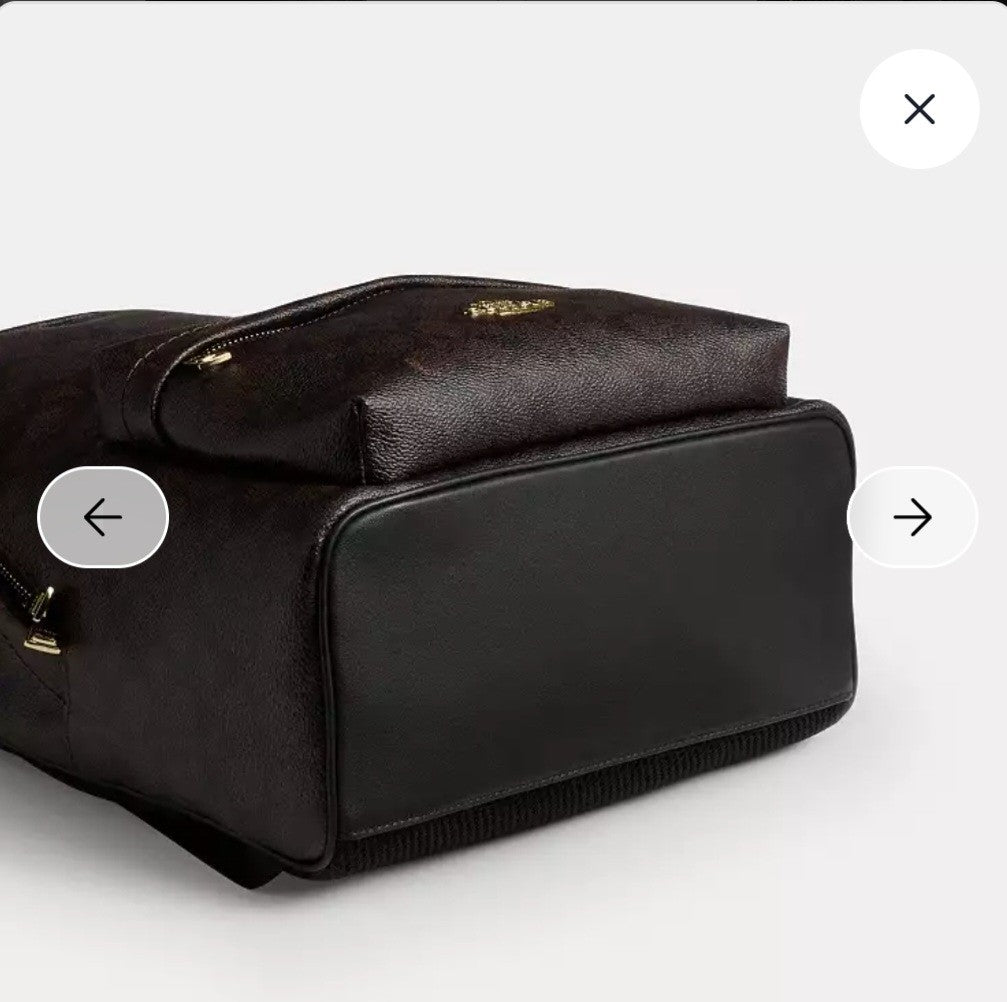 Coach Taylor Small Backpack In Signature Canvas