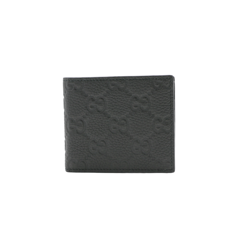 Gucci GG Embossed Leather Black Wallet