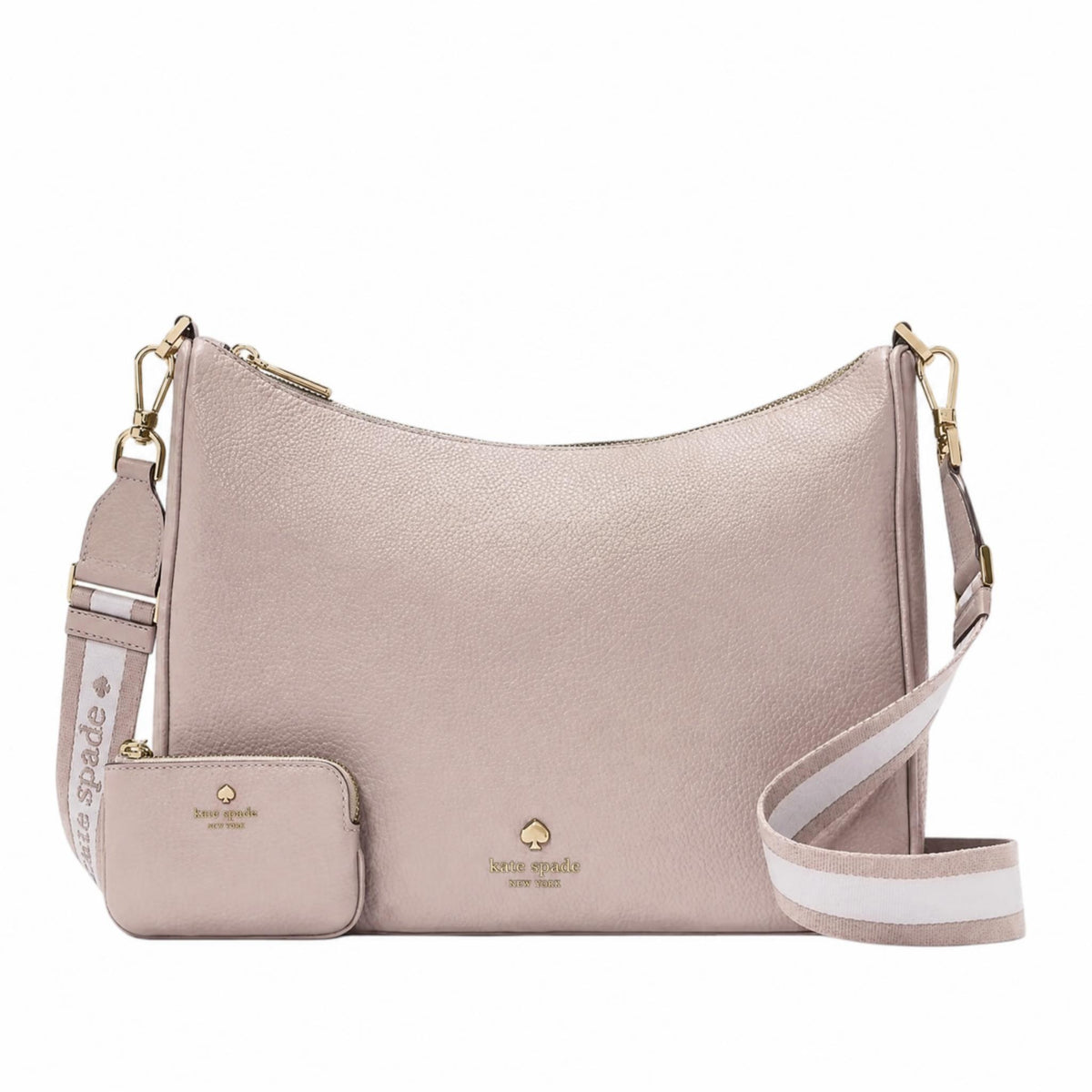 Kate Spade Emma Large Crossbody Cozy Grey