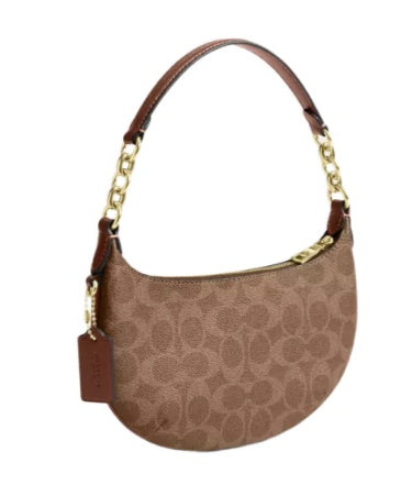 Coach Mini Payton Bag In Signature Canvas