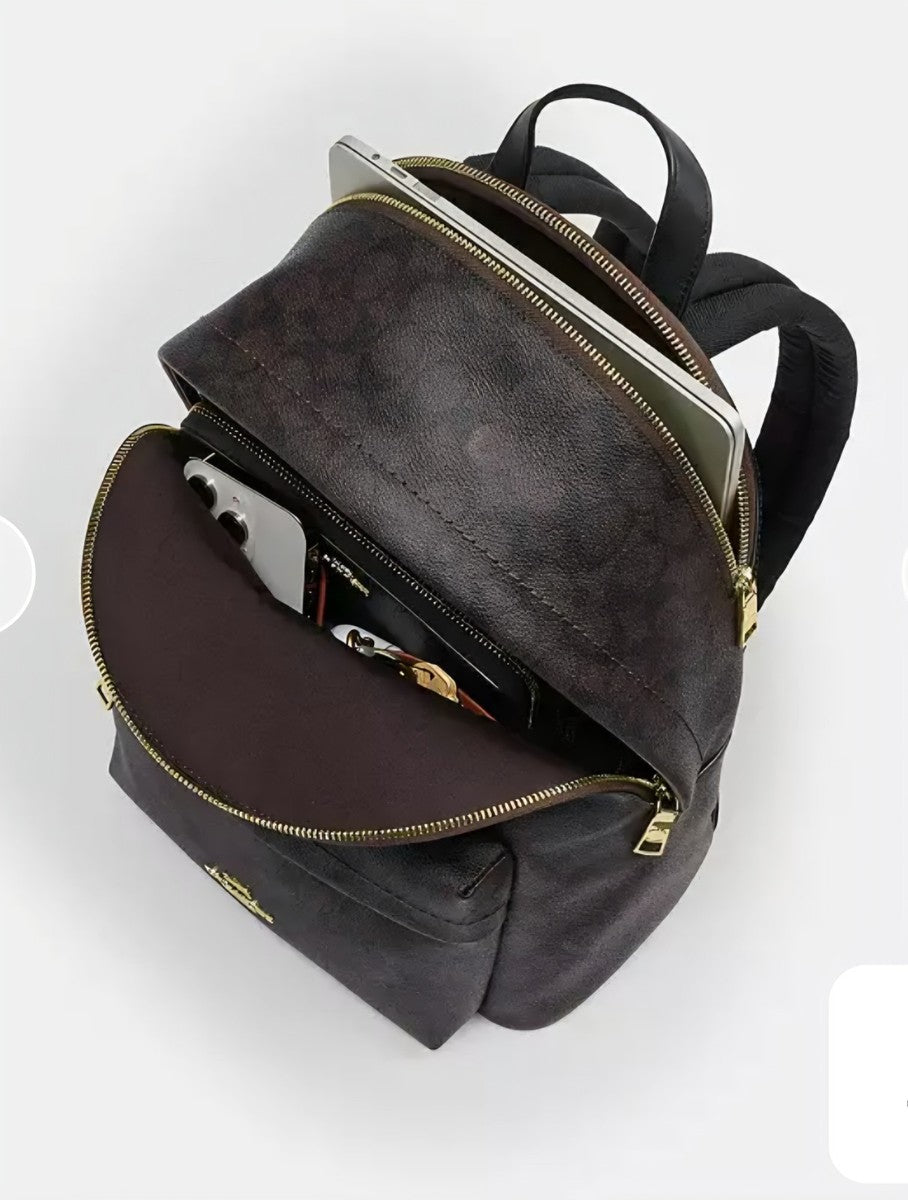 Coach Taylor Small Backpack In Signature Canvas
