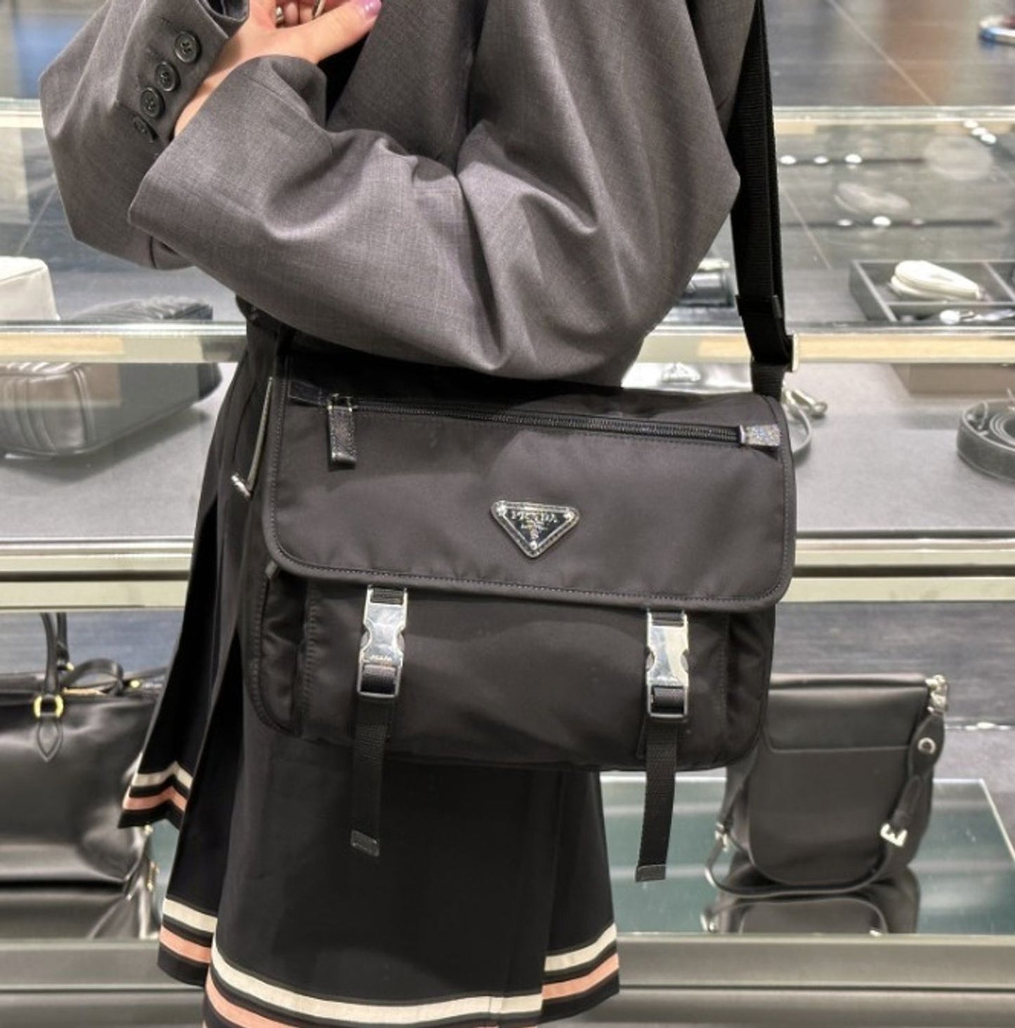 Prada Nylon Crossbody Bag