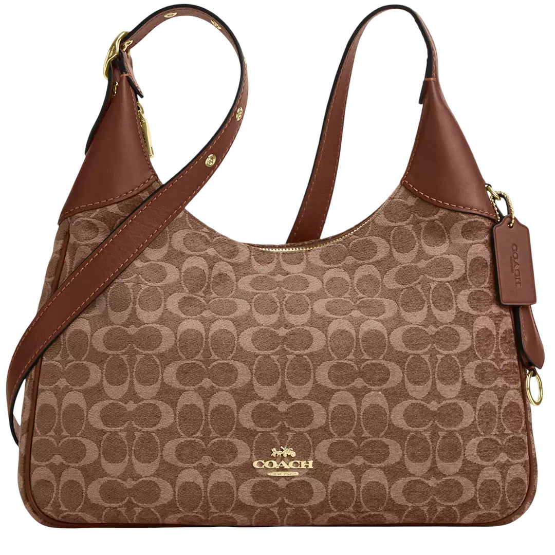 Coach Ella Shoulder Bag In Signature Chenille