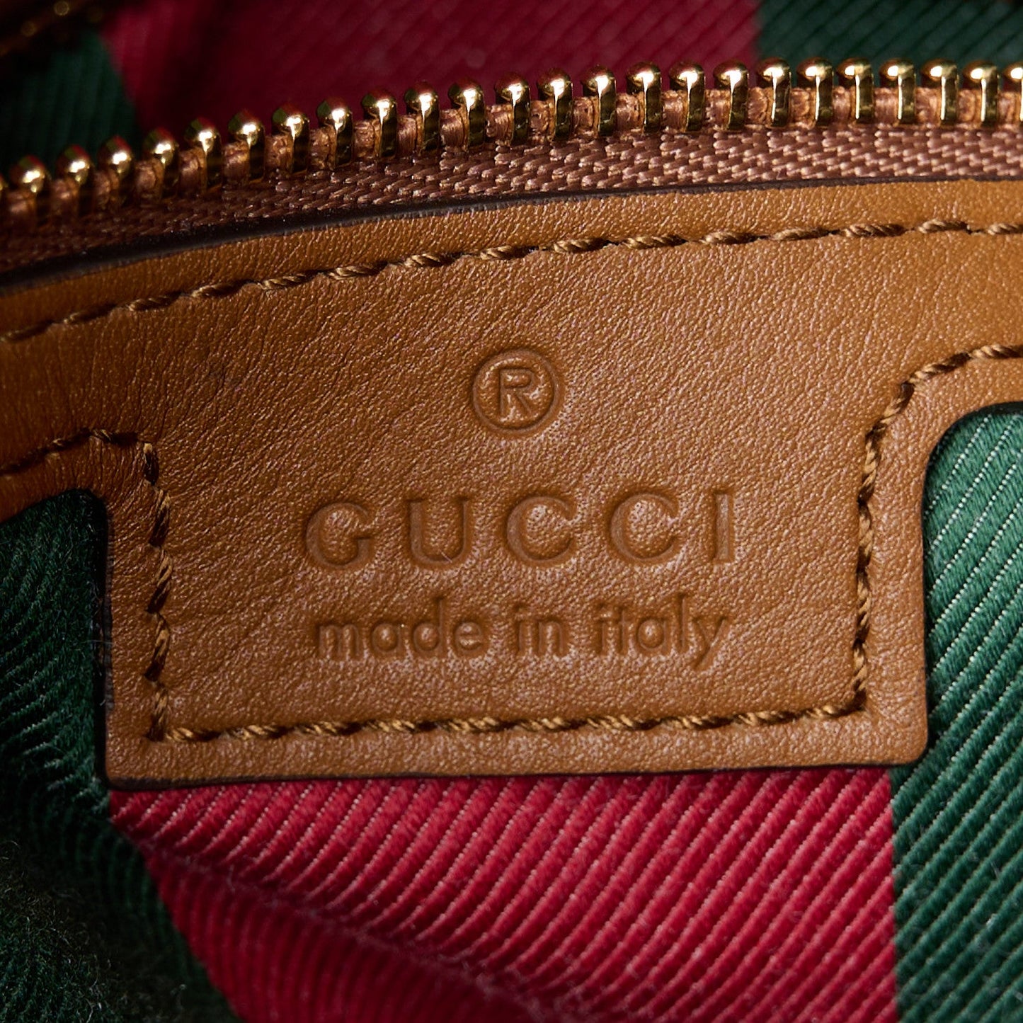 Gucci GG Supreme Monogram Emblem Medium Shoulder Bag