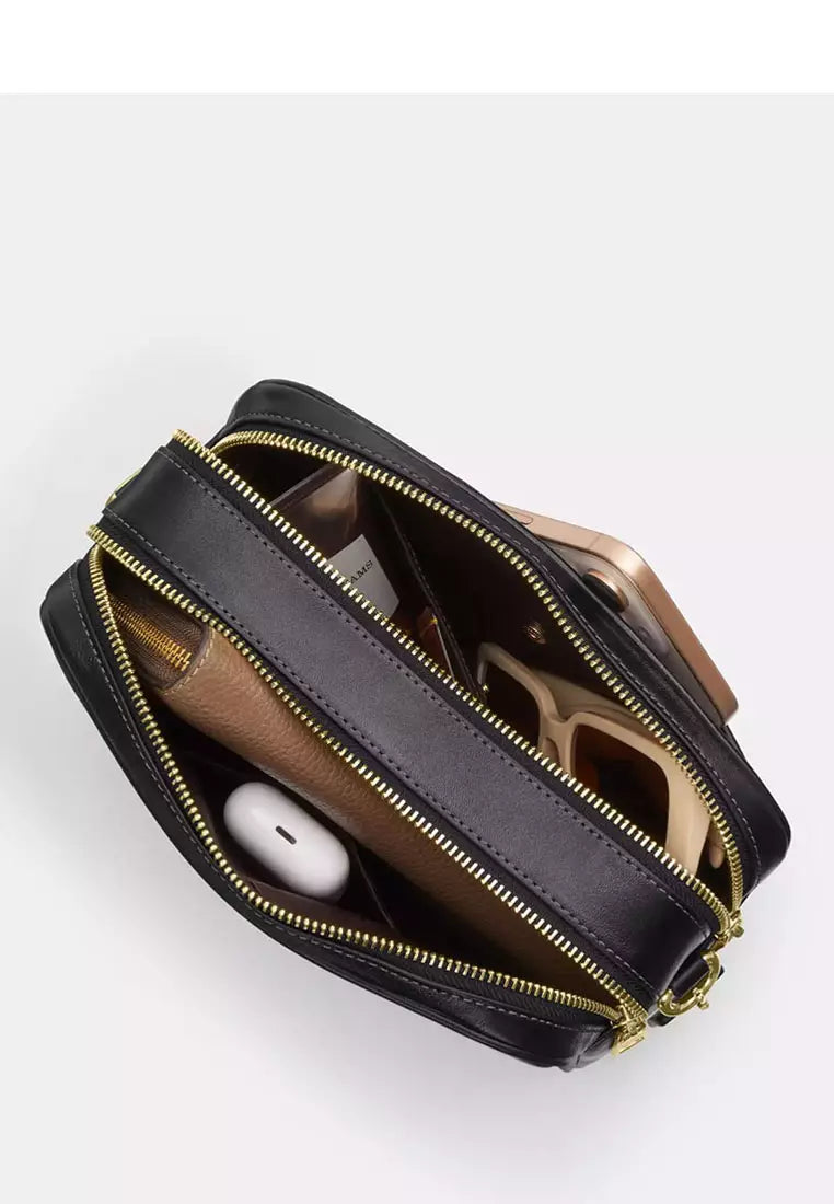Coach Carey Leather Crossbody Bag