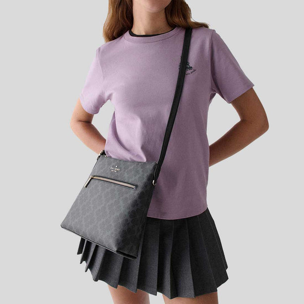 Kate Spade Flower Swingpack Crossbody Bag