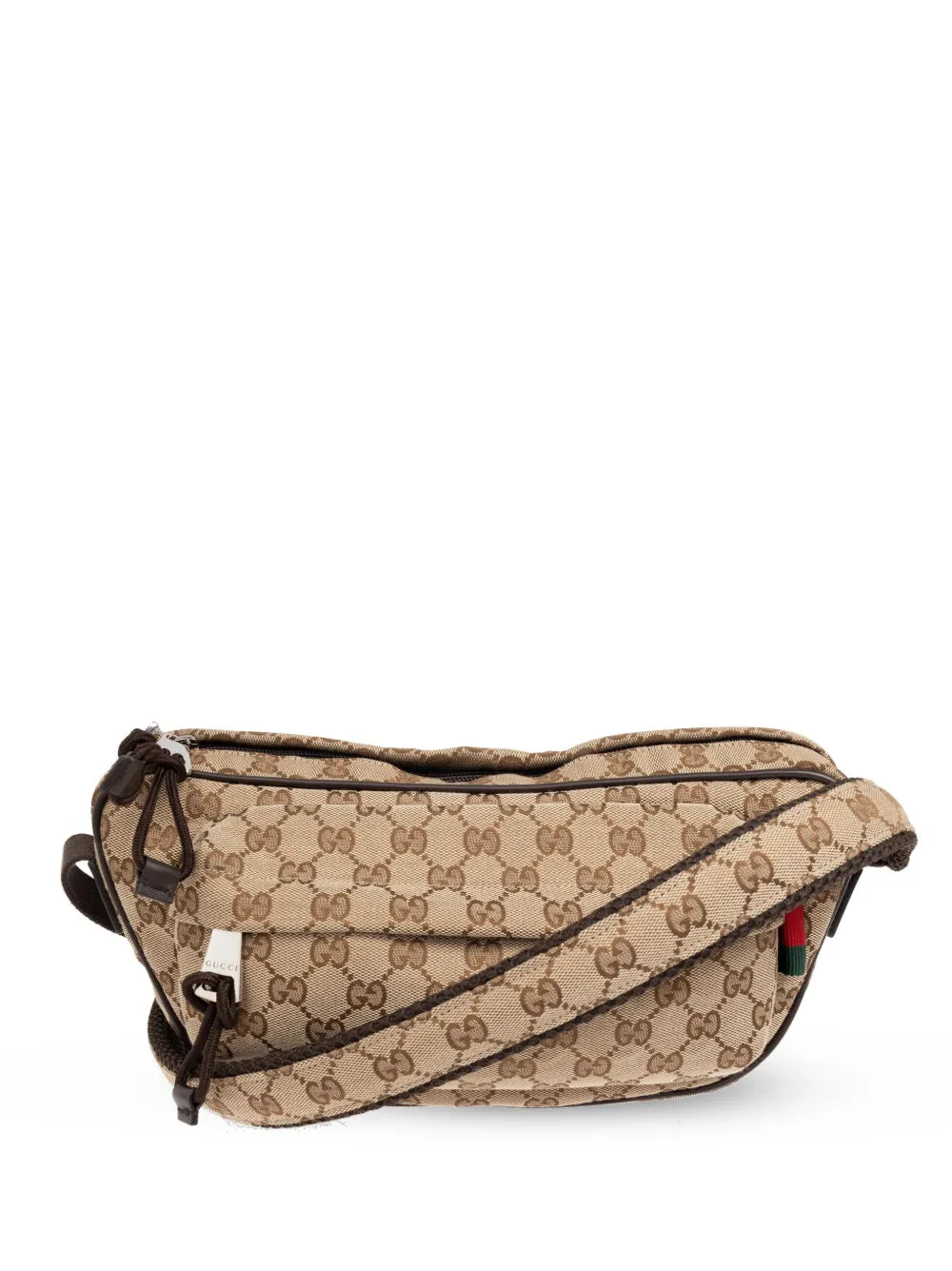 GUCCI GG Small Crossbody Bag Body bag GG canvas Beige Unisex
