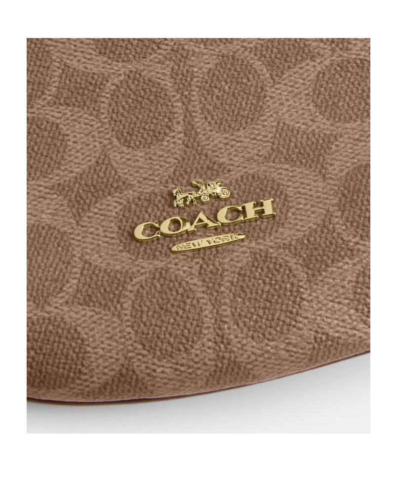 Coach Mini Payton Bag In Signature Canvas