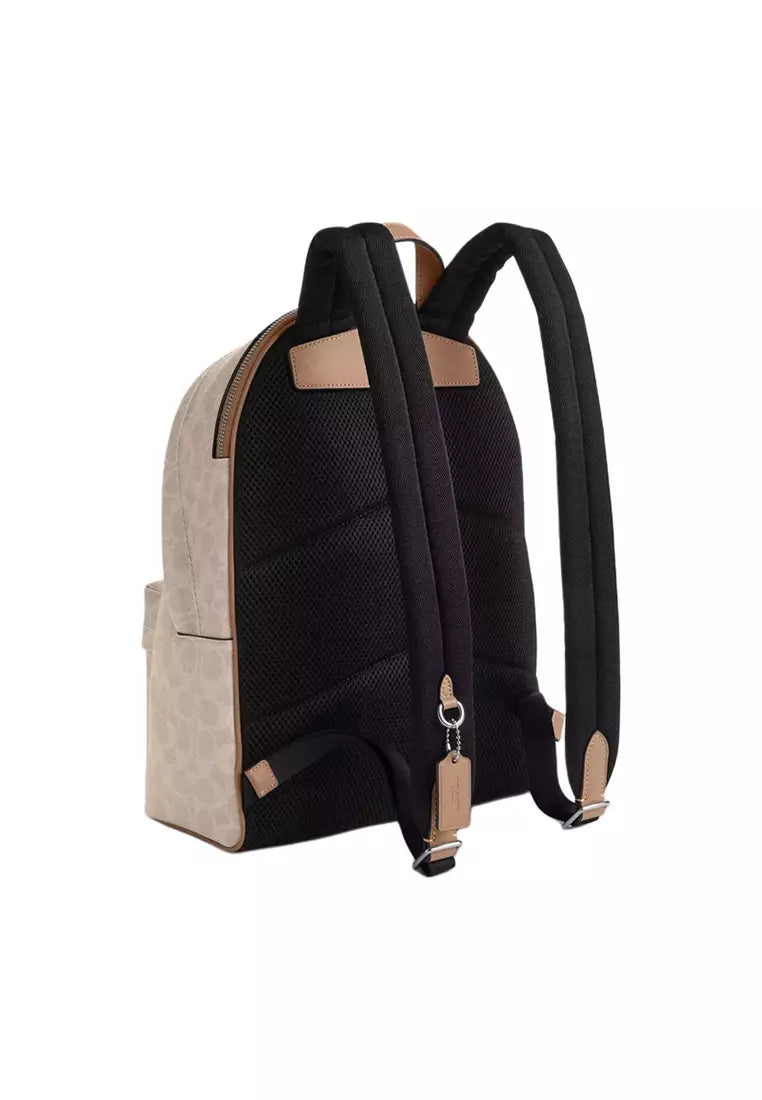 Coach Taylor Small Backpack In Signature Canvas