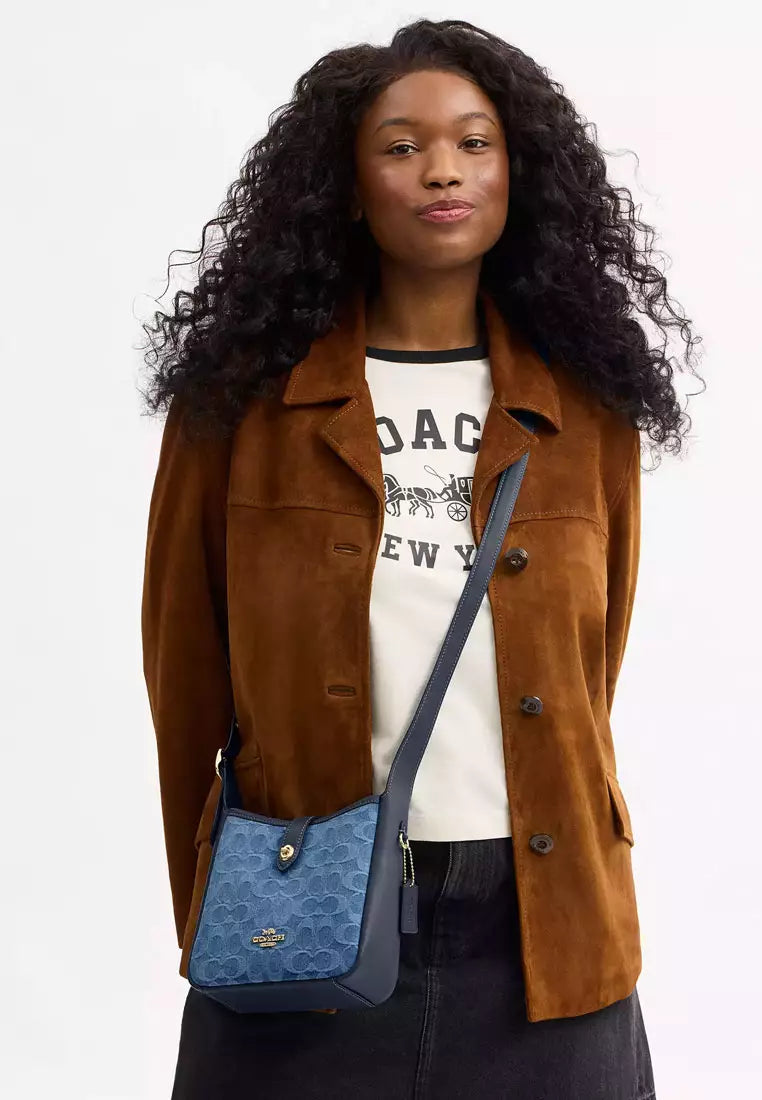 Coach Hadley Mini Crossbody Bag In Signature Denim