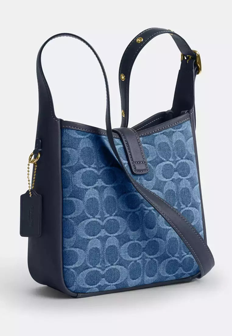Coach Hadley Mini Crossbody Bag In Signature Denim