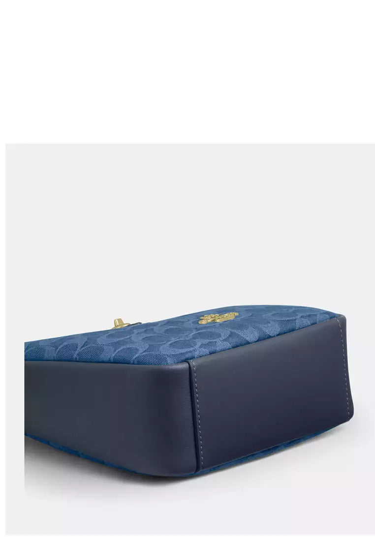 Coach Hadley Mini Crossbody Bag In Signature Denim