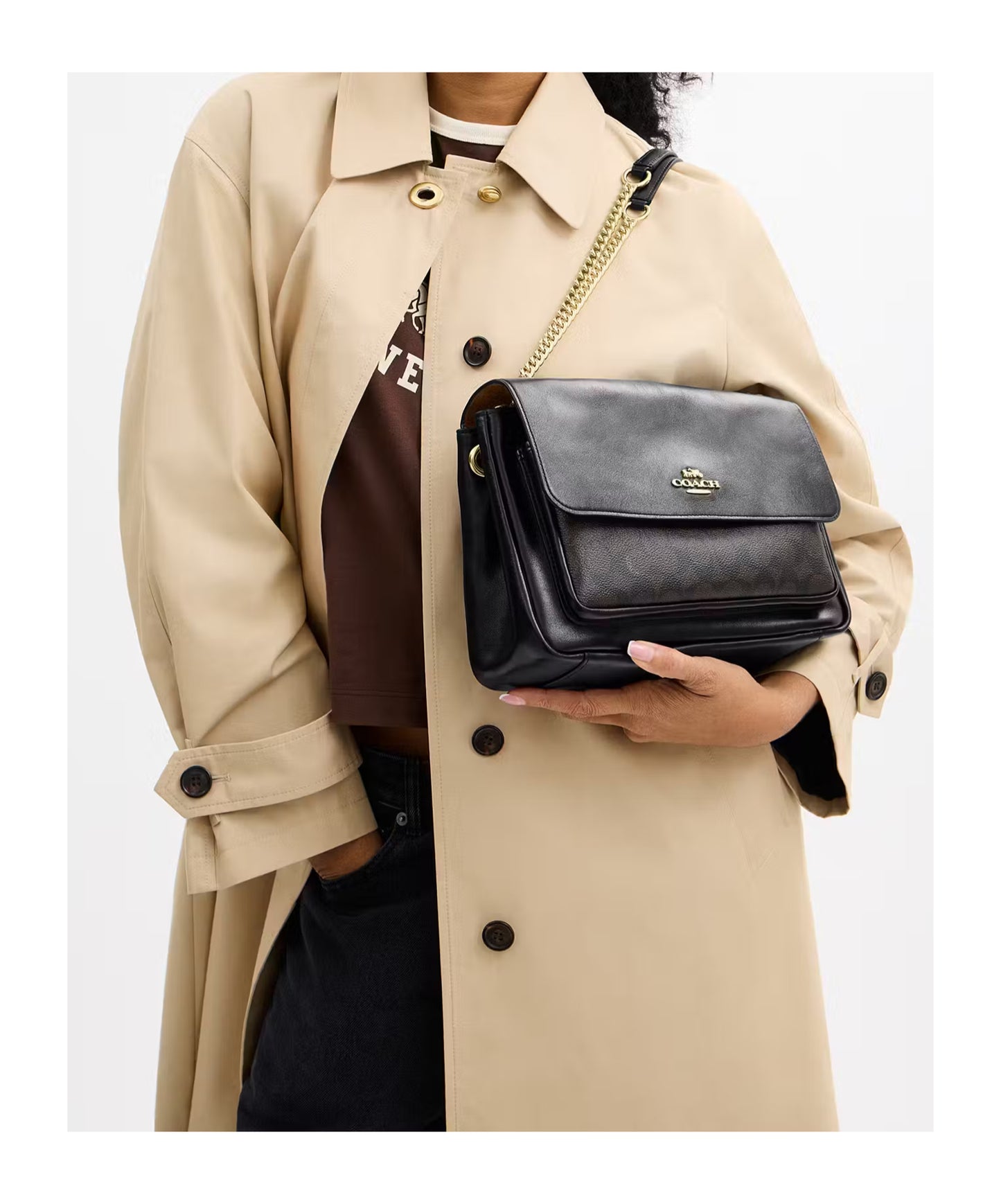 Coach Flap shoulder bag