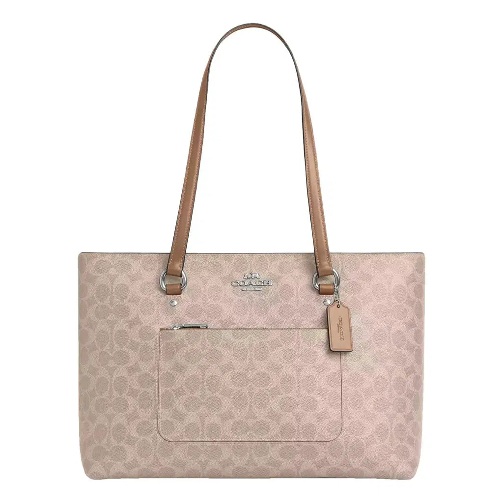 Coach Station Tote Bag In Signature Canvas