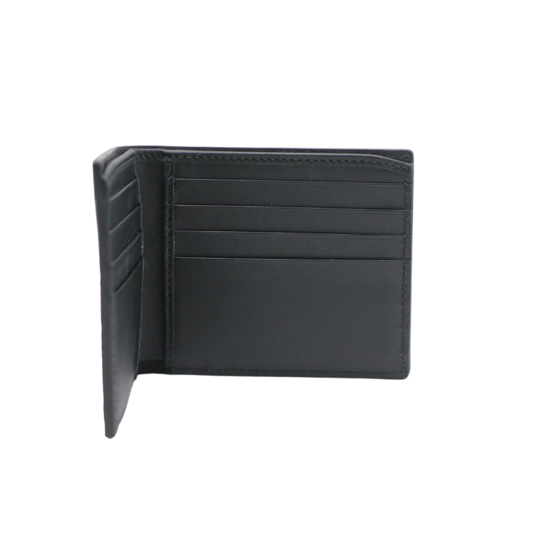 Gucci GG Embossed Leather Black Wallet