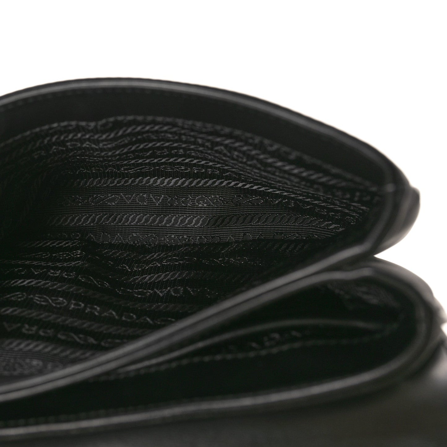 Prada Saffiano Tessuto Nylon Chain Shoulder Bag
