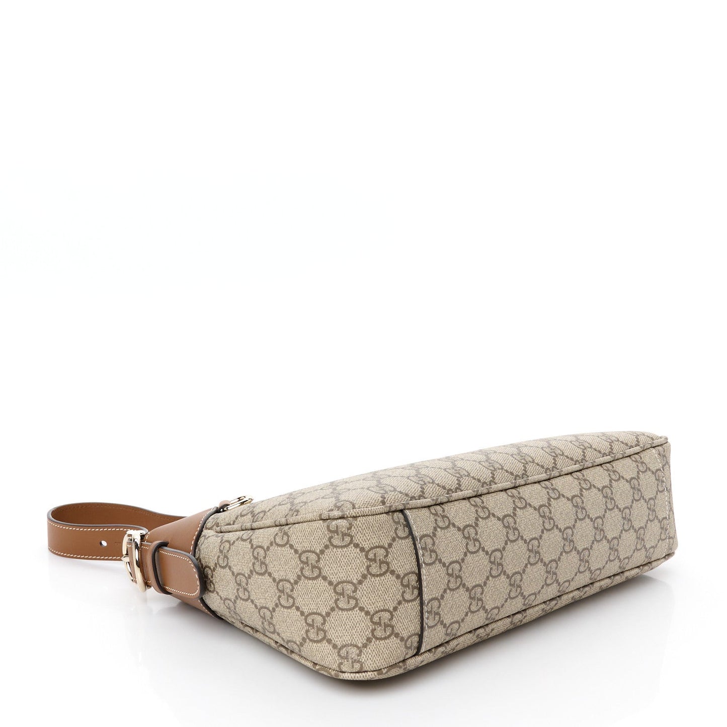 Gucci GG Supreme Monogram Emblem Medium Shoulder Bag