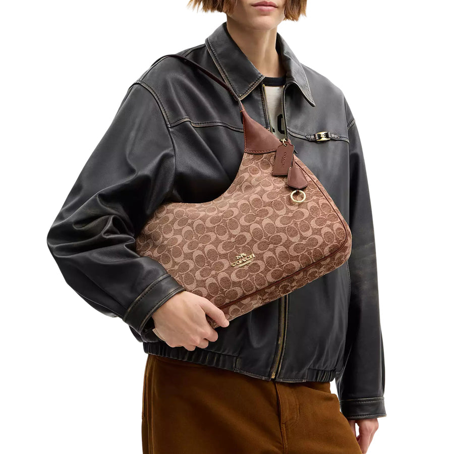 Coach Ella Shoulder Bag In Signature Chenille