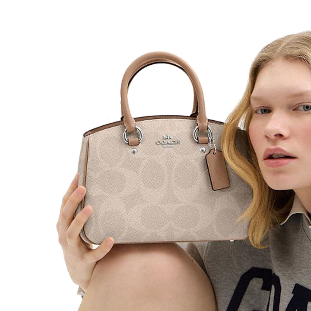 Coach Savannah Small Carryall Bag In Signature Canvas