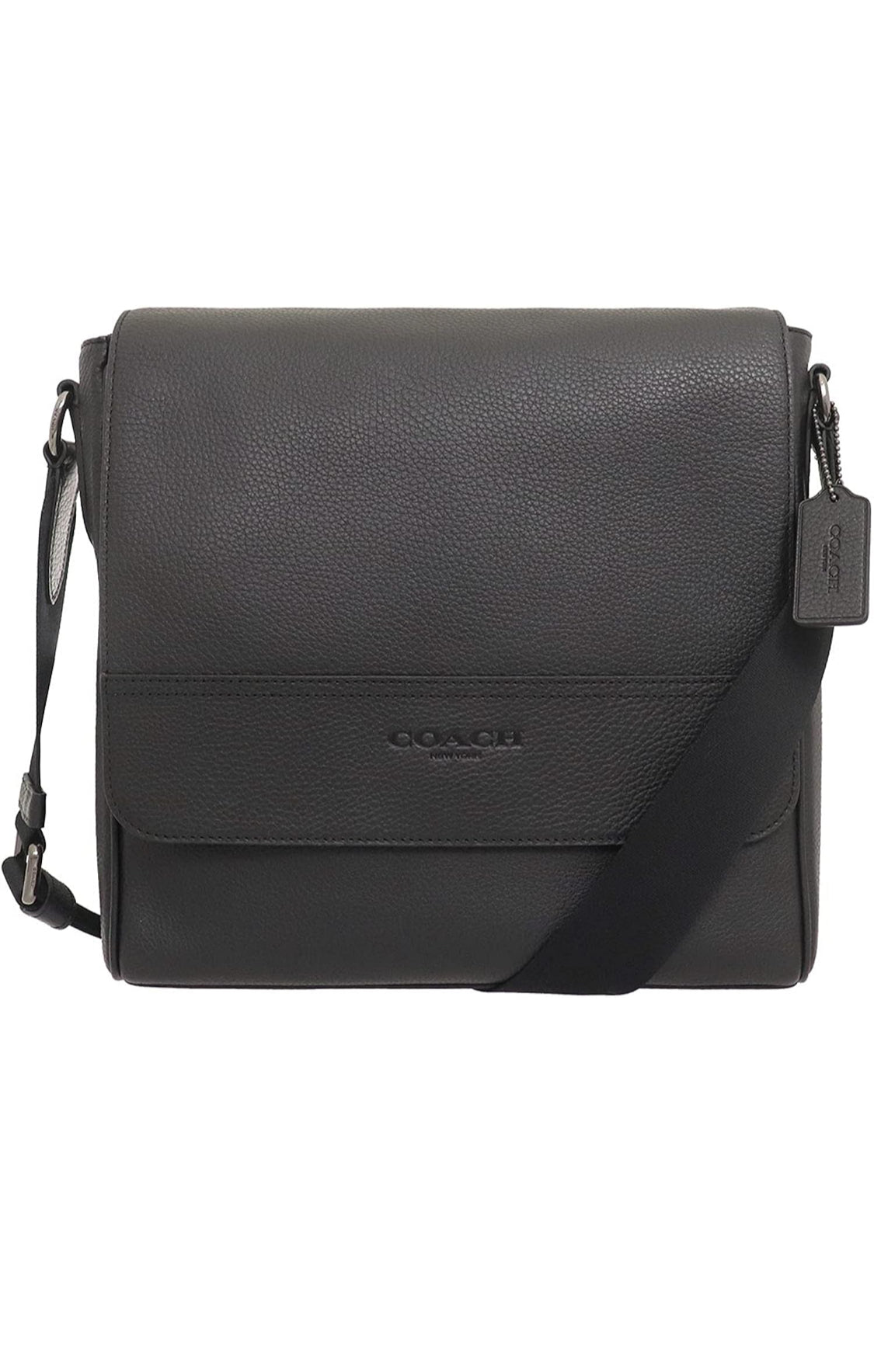 Coach Houston Map 4007 Crossbody Bag In Black