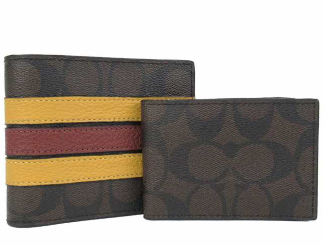 COACH Men Billfold Wallet Collection