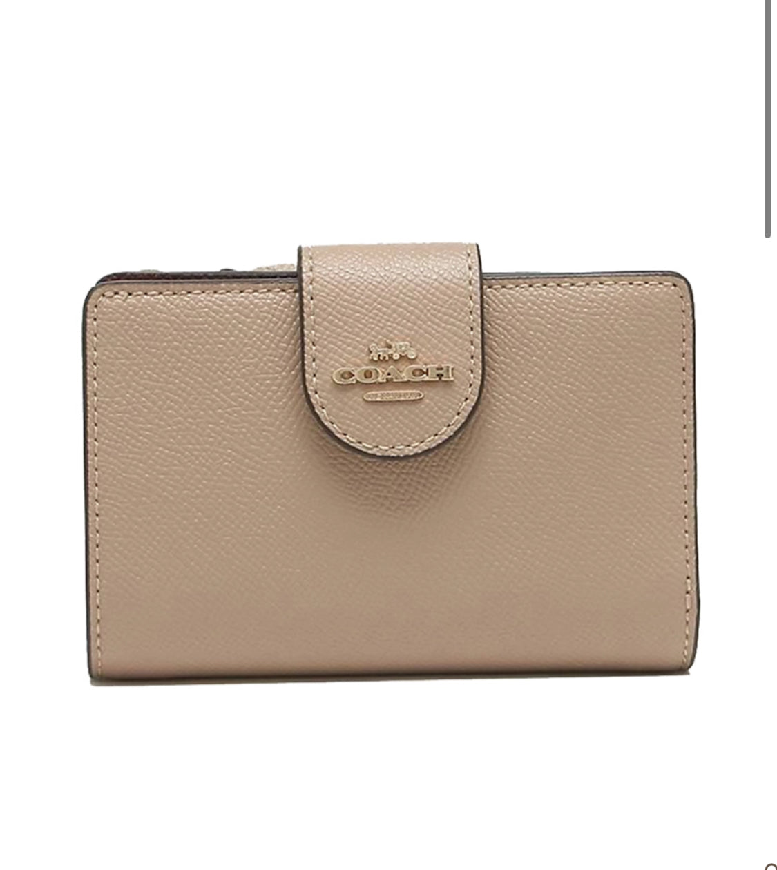 COACH MEDIUM CORNER ZIP WALLET