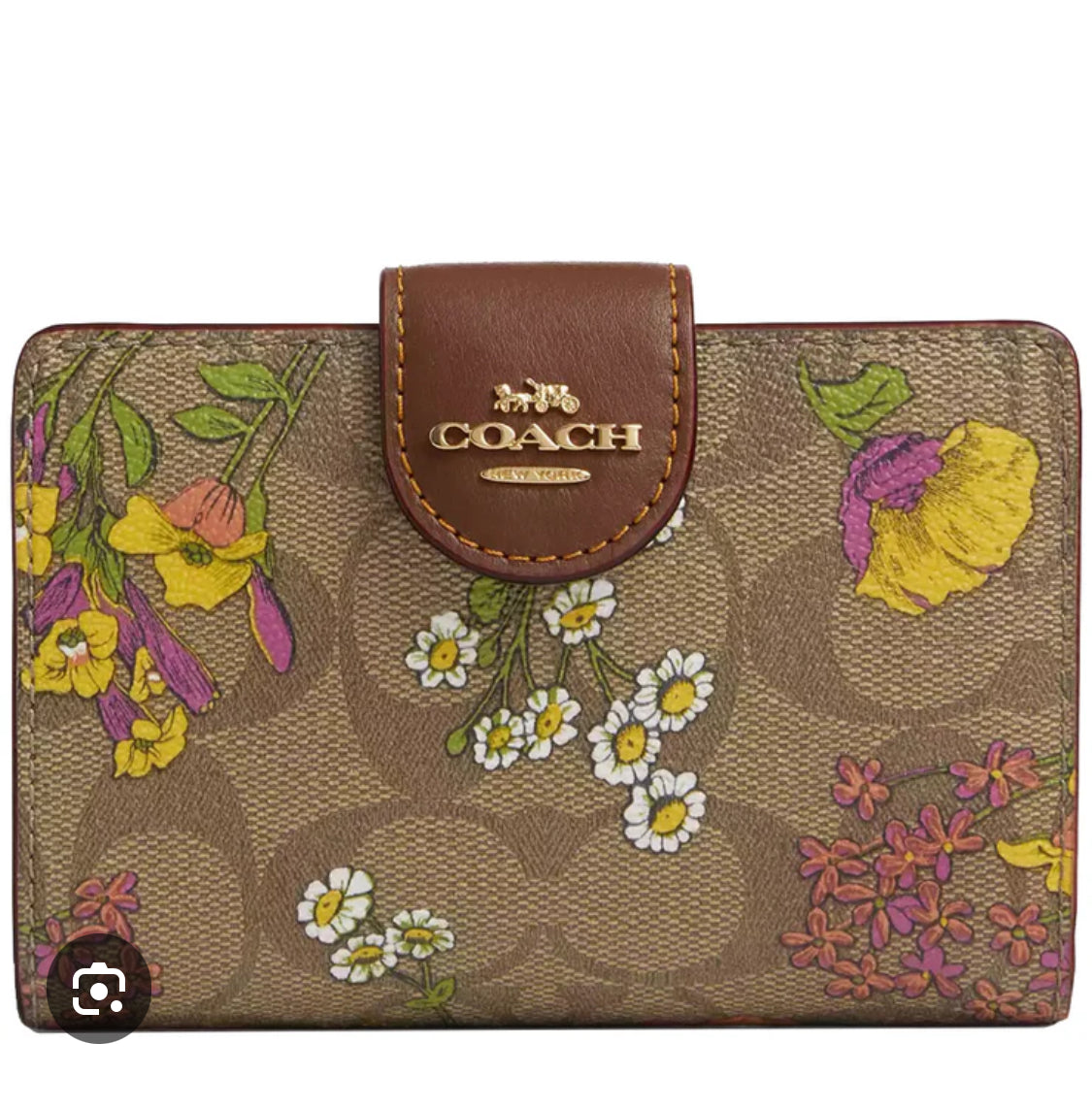 COACH Medium Corner Zip Wallet Collection