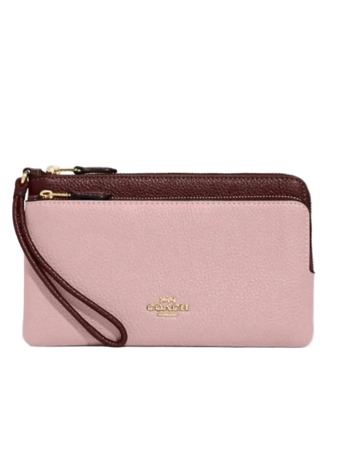 COACH C5576/5610 double zip wallet/wristlet