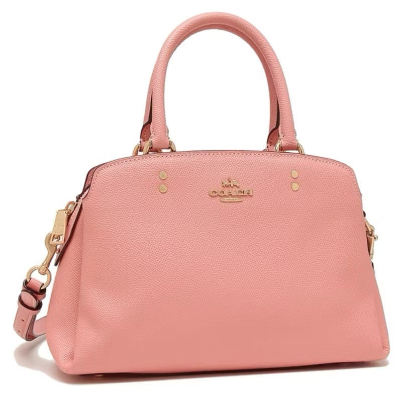 COACH Carryall Mercer Mini Lily Grain Leather Satchel