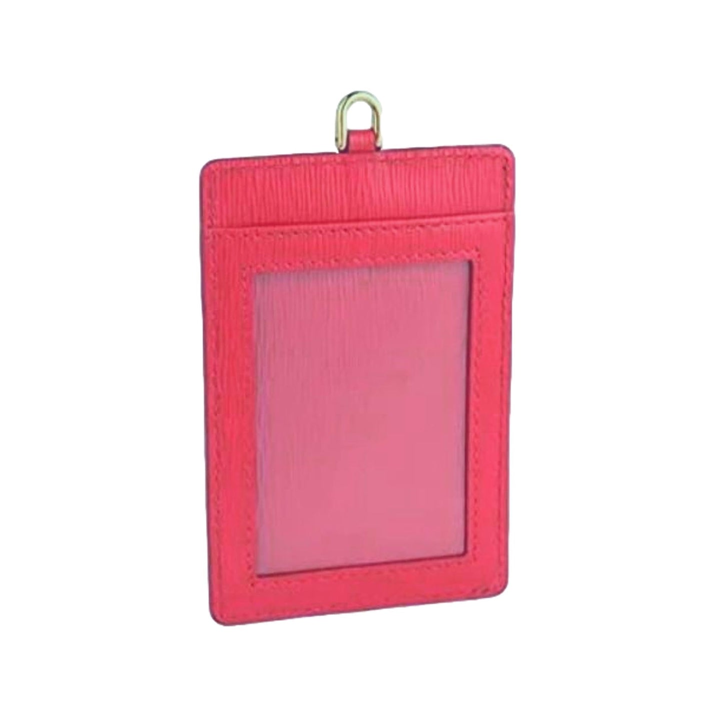 Prada Vitello Move Leather Card Case Badge Holder Wallet 1MC007