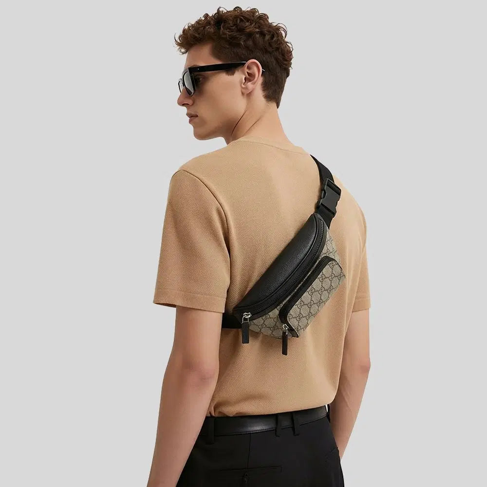 GUCCI GG Supreme Canvas Unisex Belt Bag