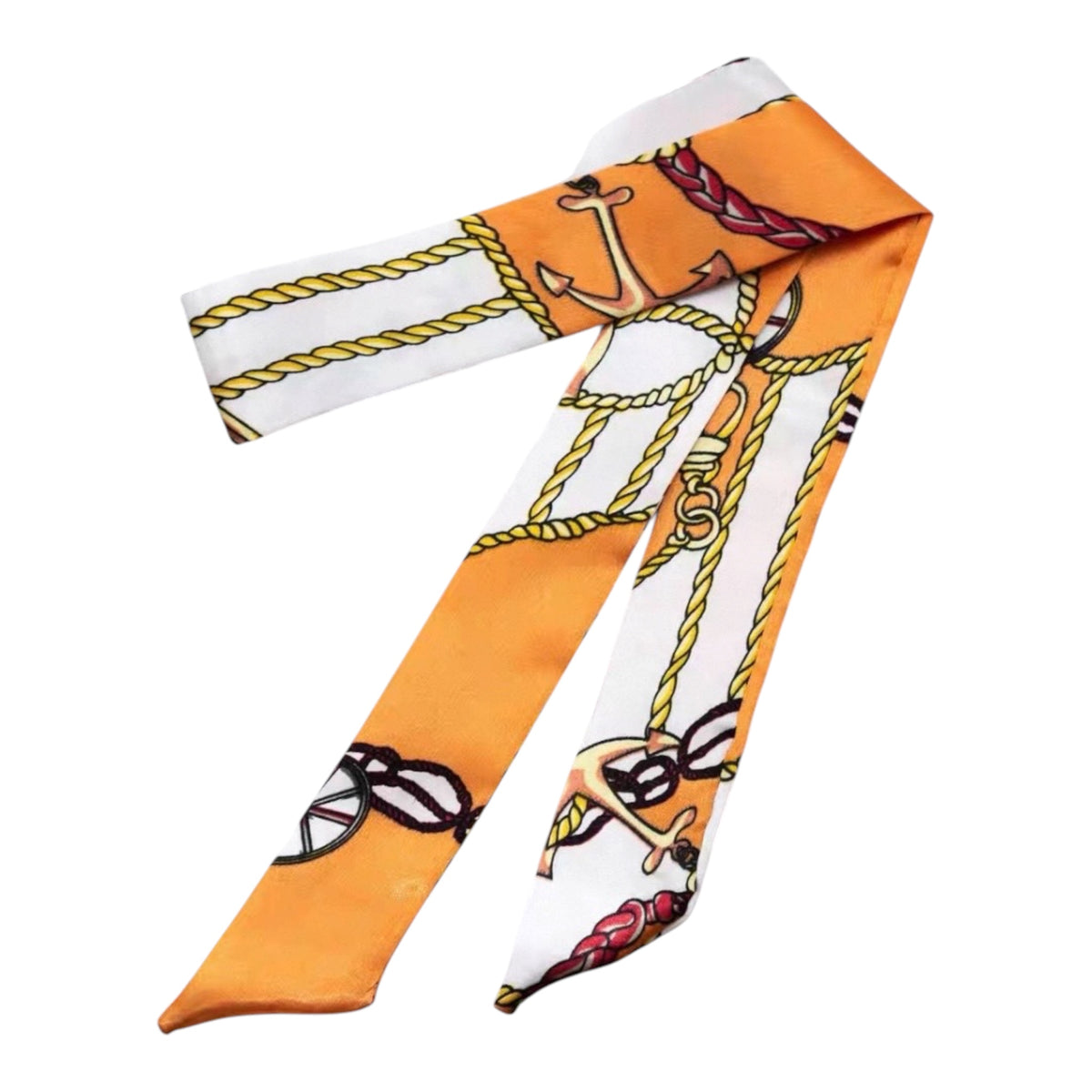 Neckerchief Scarf - Hairband Handbag Handle Ribbon Fashion Bag for Women Girls Decoration
