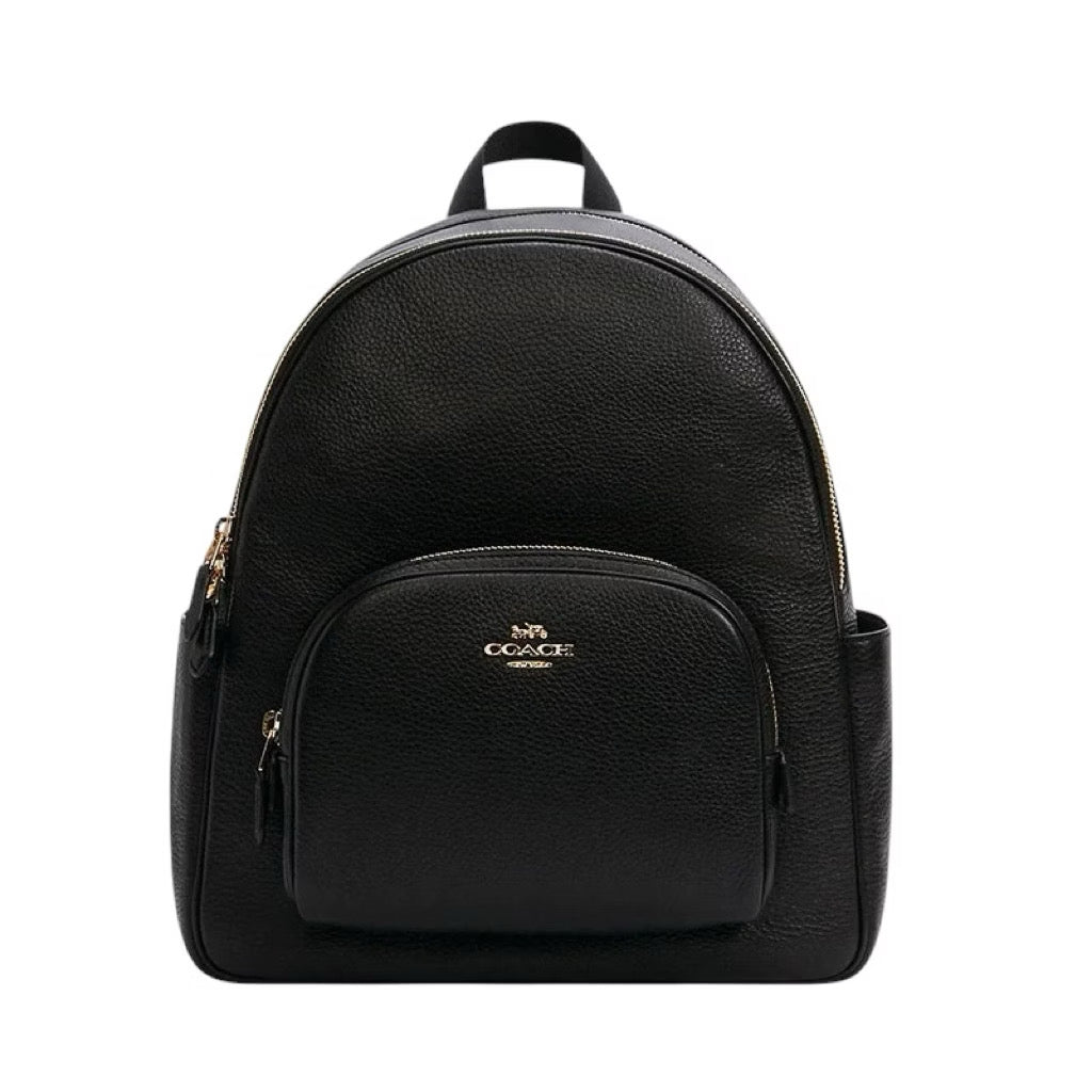 Coach Leather Backpack Signature