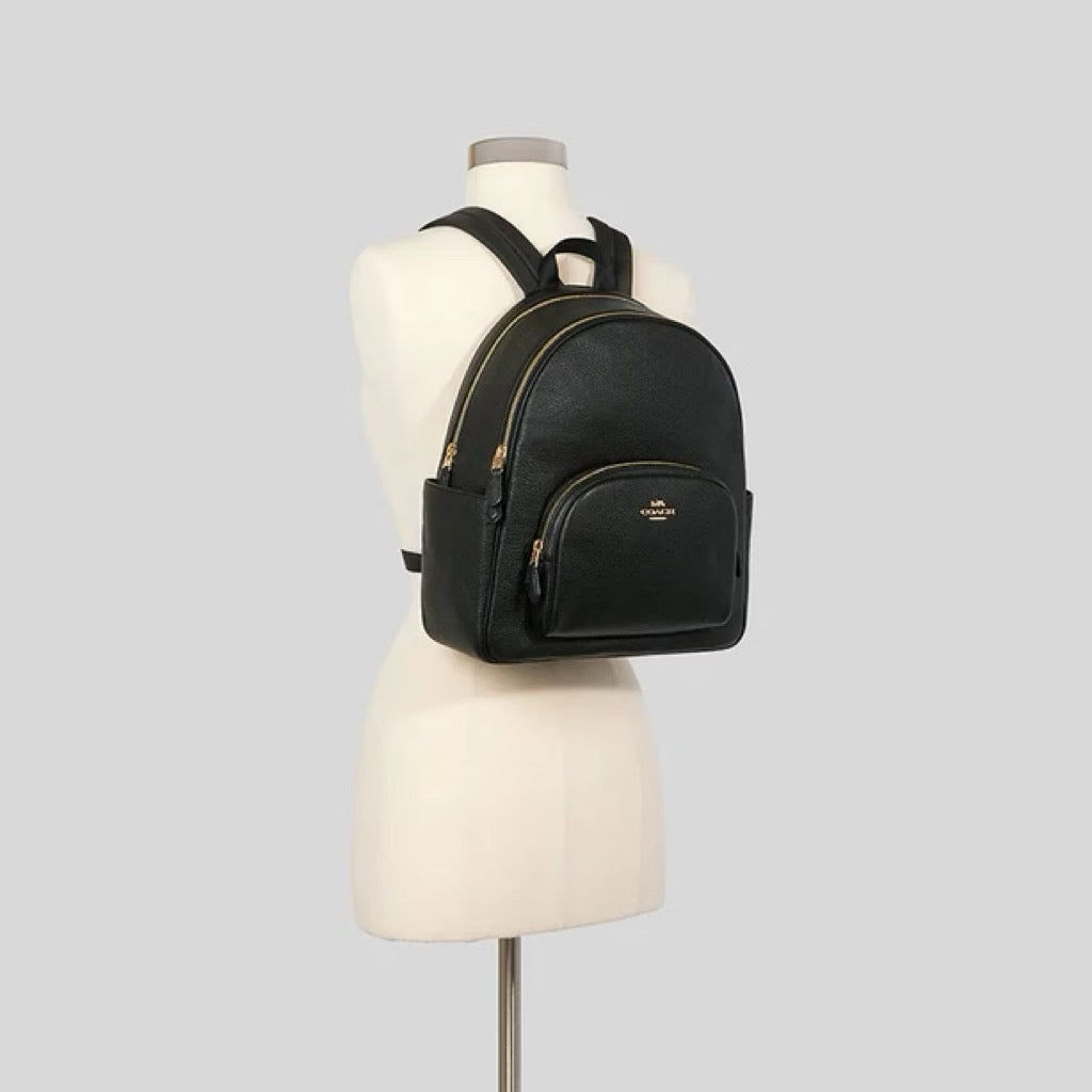 Coach Leather Backpack Signature