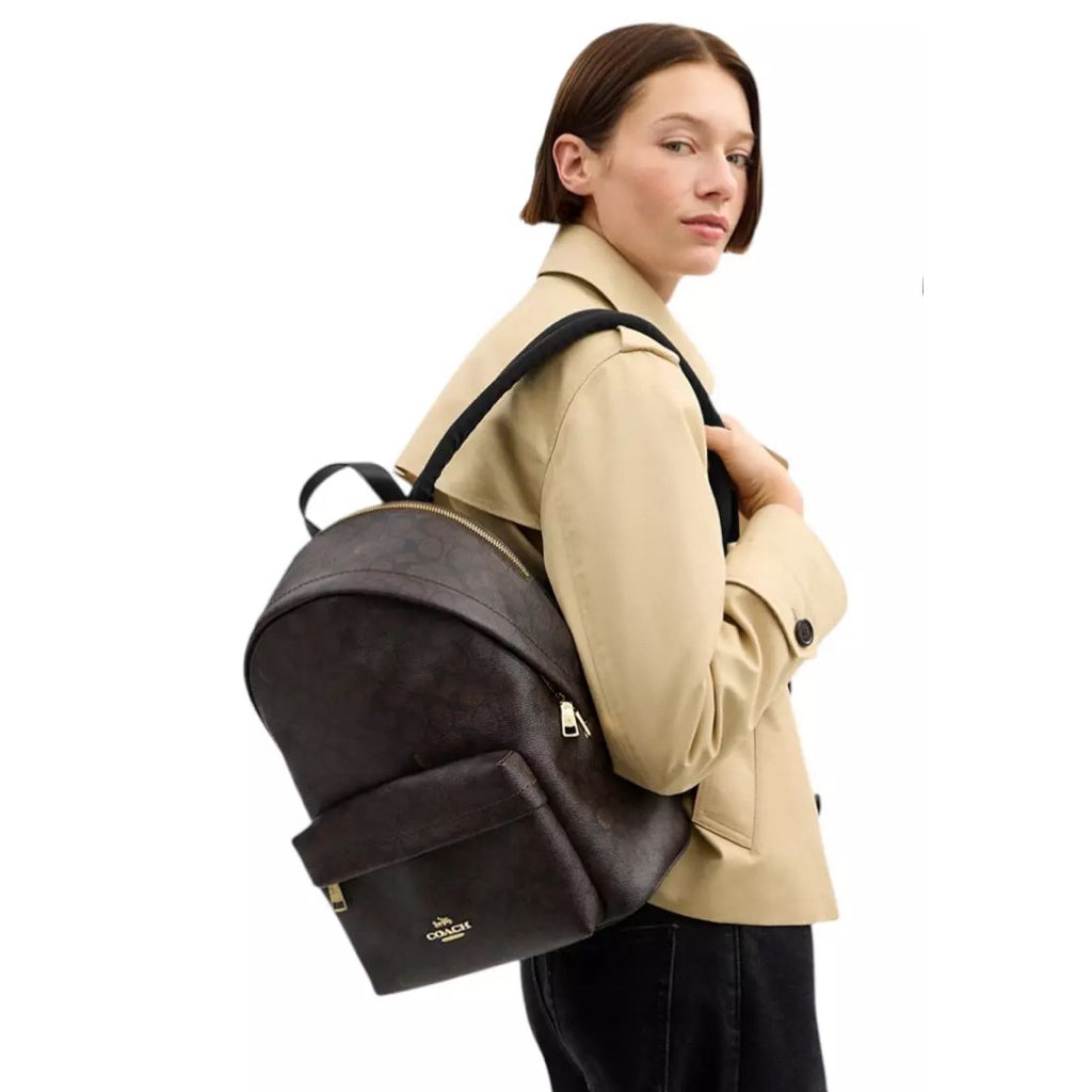 Coach Taylor Small Backpack In Signature Canvas – luxebags