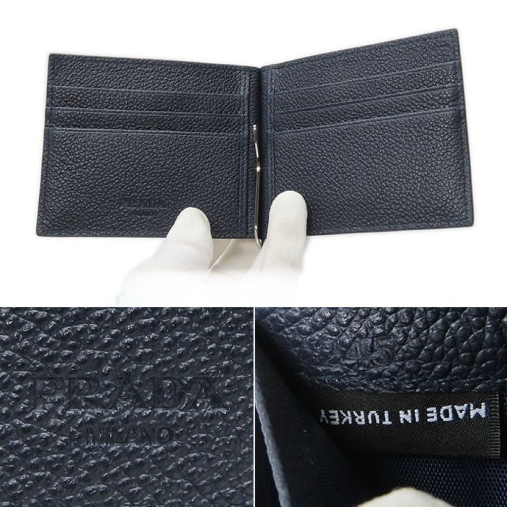 Prada Money Clip Men Wallet – luxebags