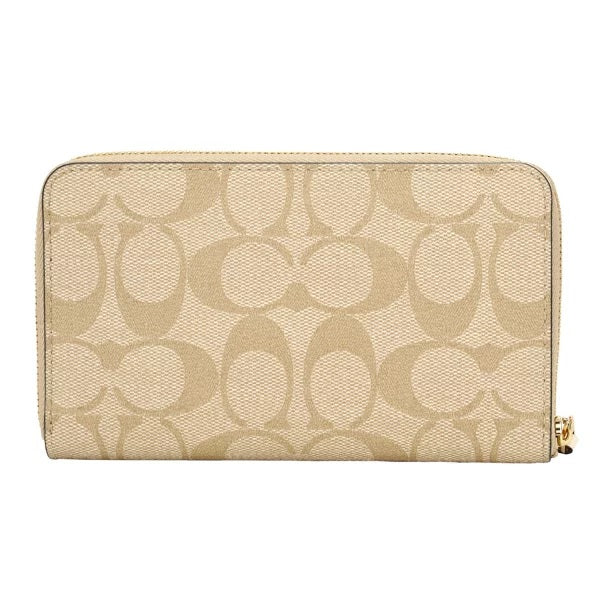 Coach 88913 Cross Grain Leather Medium Zip Bi-fold wallet – luxebags