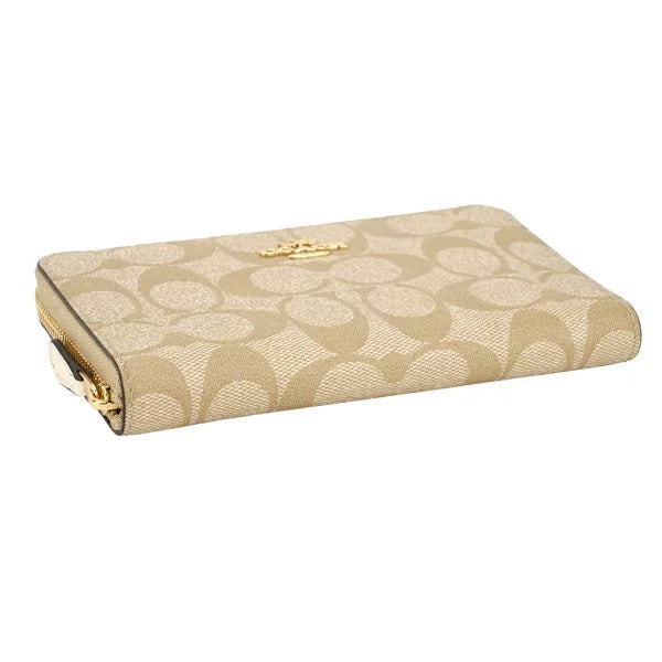 Coach 88913 Cross Grain Leather Medium Zip Bi-fold wallet – luxebags