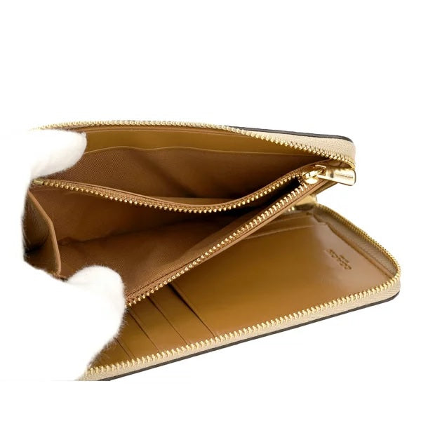 Coach 88913 Cross Grain Leather Medium Zip Bi-fold wallet – luxebags