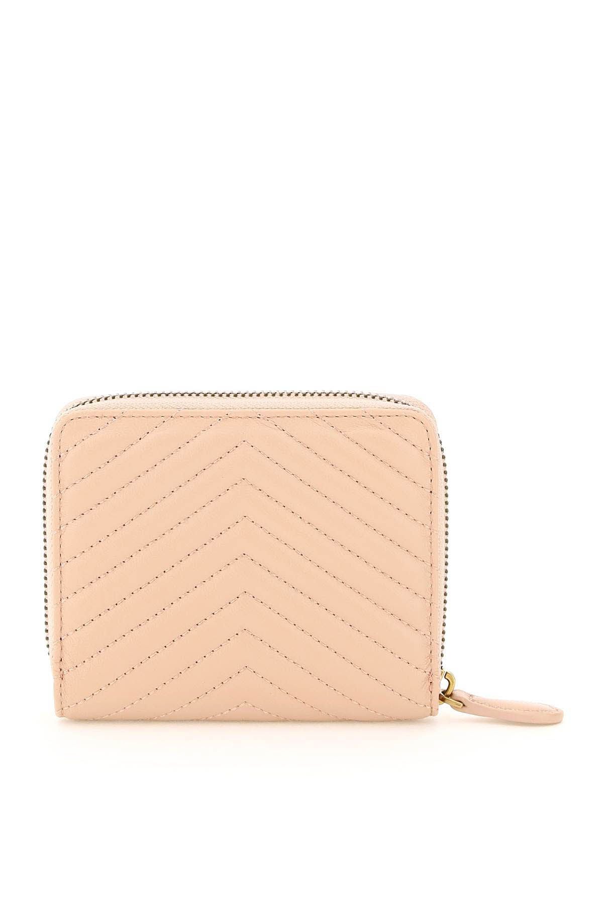 PINKO Taylor Wallet sheepskin leather roundzip small wallet 1P22P1-Y7SQ